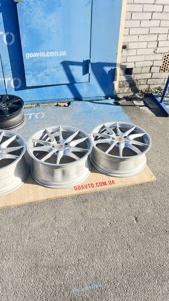 Goauto оригінальні диски BBS Porshe 5/130 r20 різноширокі як нові