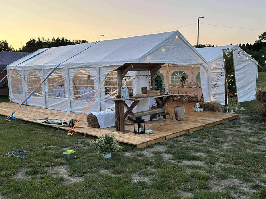 Namiot imprezowy do wynajęcia 4x8 4x10 5x10 6x10 Wesele , Komunia