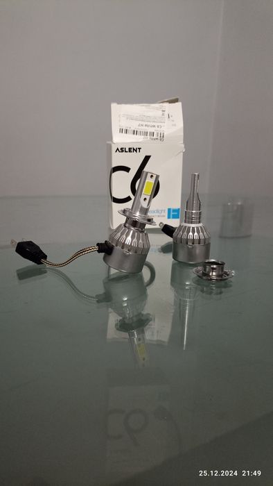 Żarówki samochodowe LED H7 6000K białe