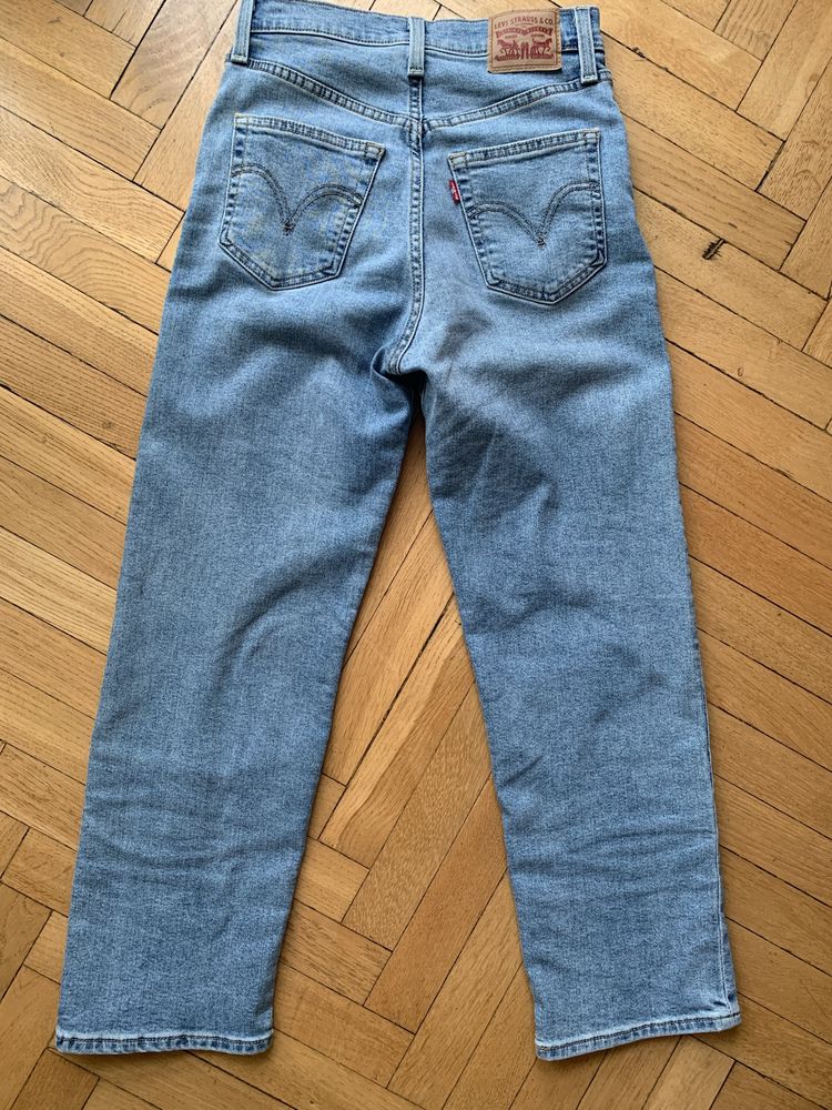 Levis spodnie damskie ribcage 25/27