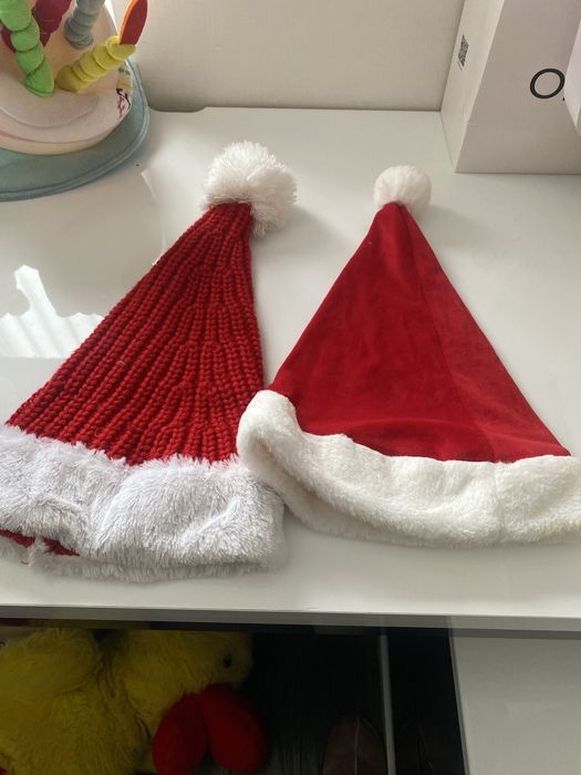 Шапки новогодние для гнома деда мороза