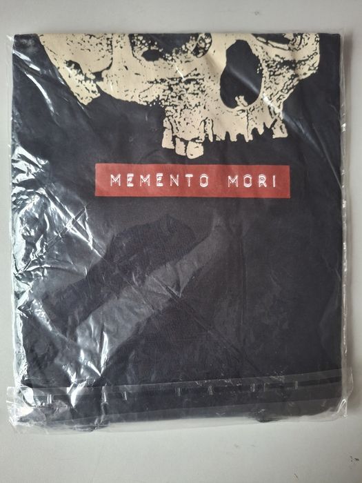 Koszulka Memento Mori męska czarna XL [Nowa w folii]