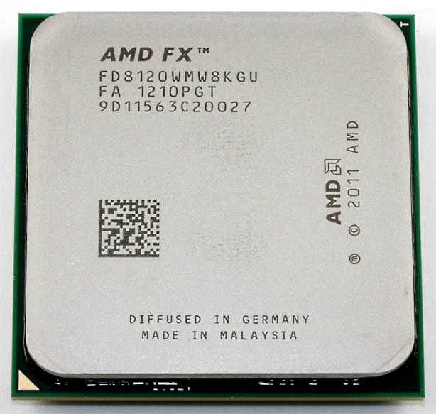 8-ядерный AMD FX-Series FX-8120 4.0 Ghz Turbo, AM3+