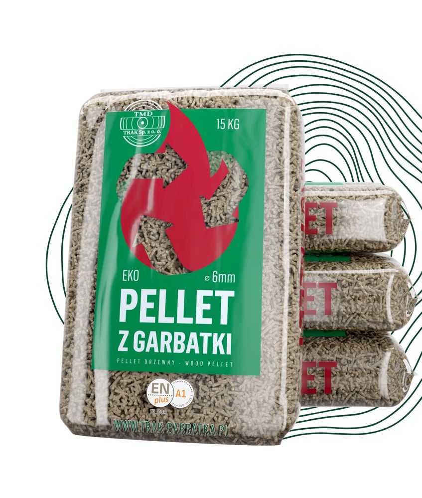 Pellet Sosnowy Garbatka z Certyfikatem A-1 Din Plus