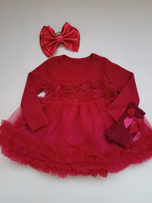 Святкова новорічна сукня плаття 74,80,86