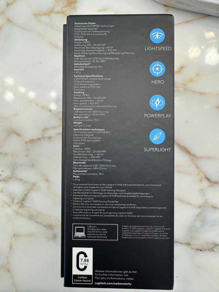 Logitech g pro superlight