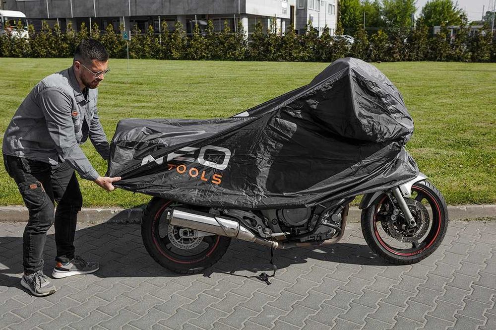 NOWY Pokrowiec Na Motocykl Skuter Przeciwdeszczowy Odporny na UV NEO