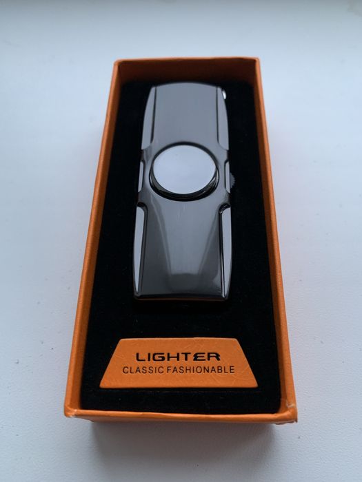 Запальничка-спінер 2 в 1 турбо+антістрес Classic Fashionable