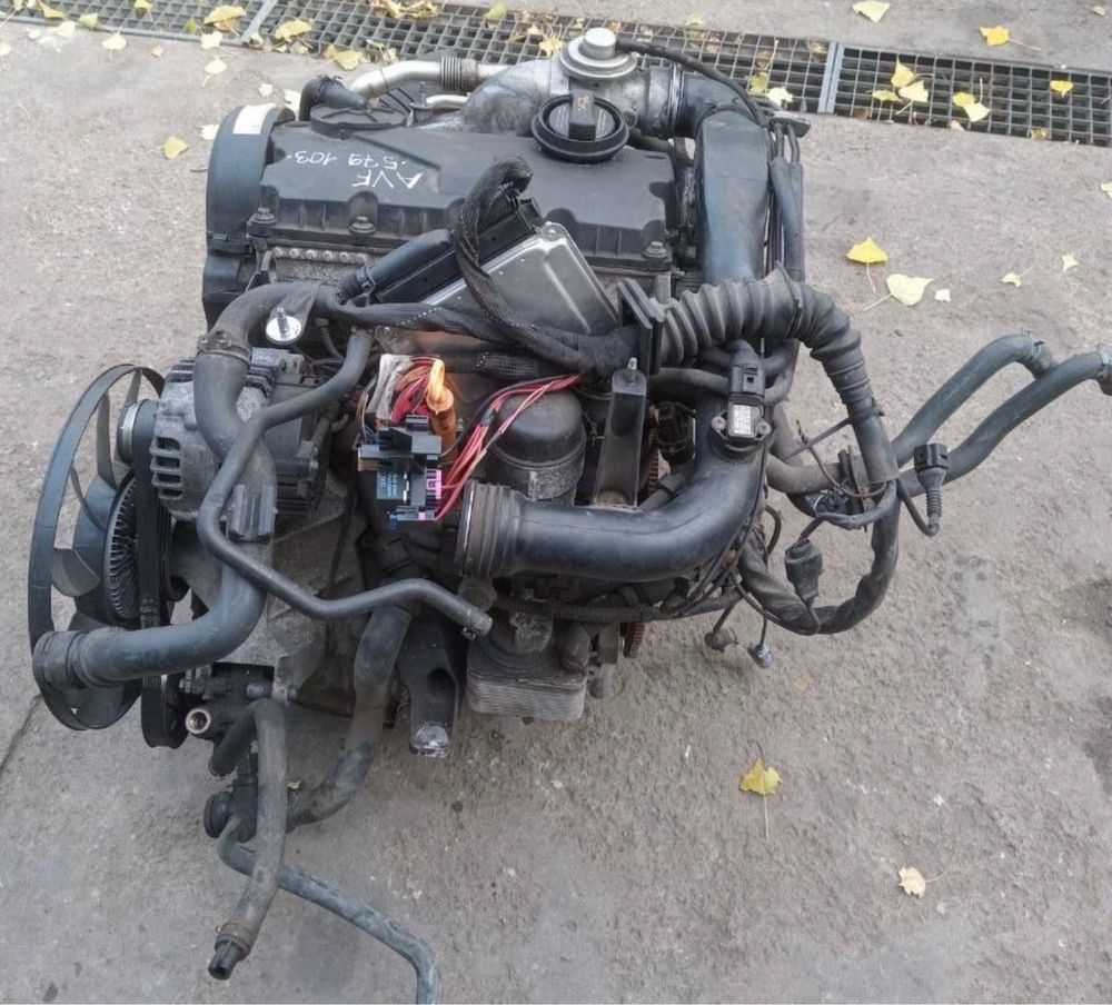 Мотор б/у 1.9 TDi AVF AWX AJM ATJ AVB VW Passat B5 SuperB A4 A6 двигун
