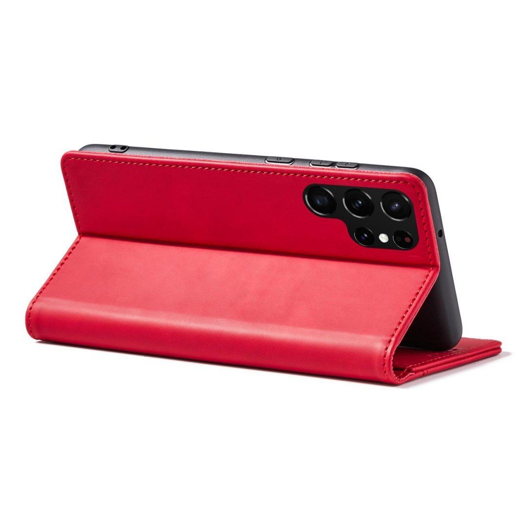 Etui Fancy Braders Case Do Samsung Galaxy S22 Ultra Czerwony