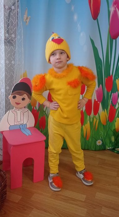 Костюм курчатко на Новий рік, свято
