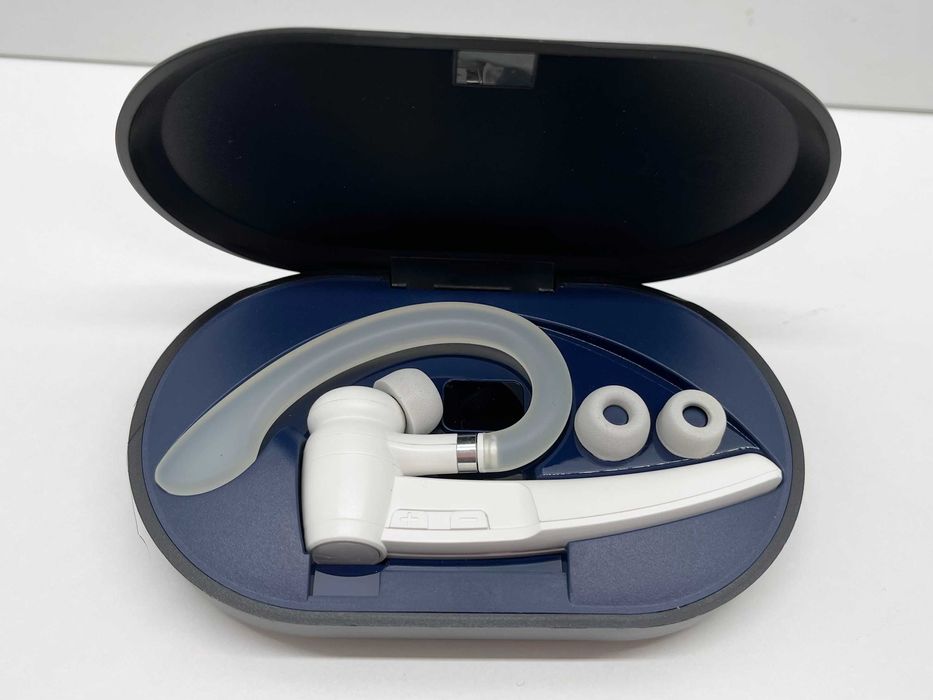 Zestaw słuchawkowy z mikrofonem Ceppekyy H03 biały + etui