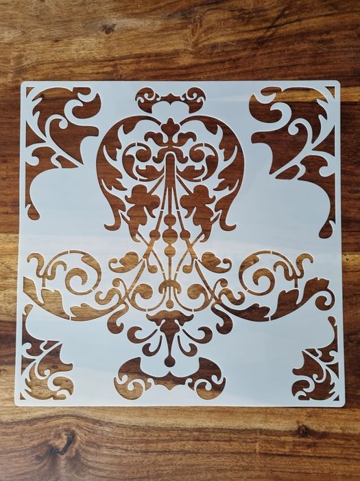Szablon Mandala, malarski, DIY, tynku ozdobnego, scrapbookingu - Nr 1D