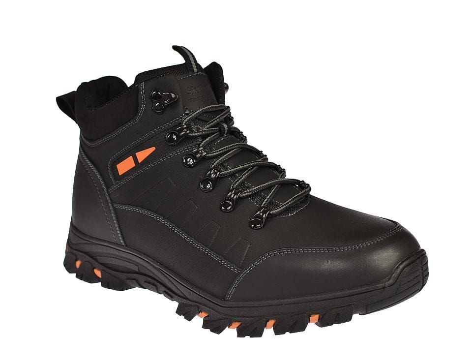 Buty trekkingowe trapery męskie na suwak wysokie 0729 bk roz. 43