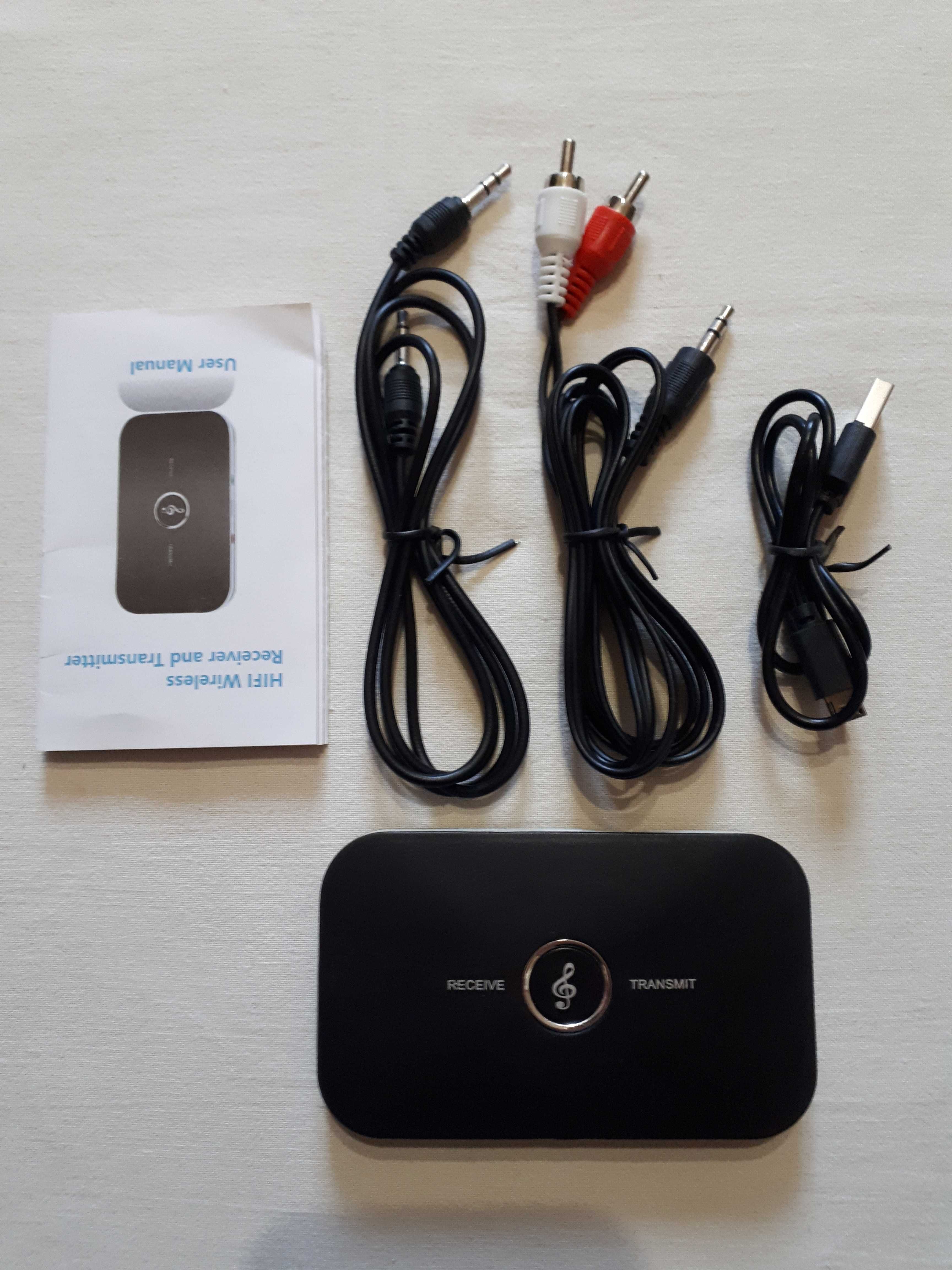 Bluetooth аудіо ресівер-трансмітер 2 в 1 передавач звуку