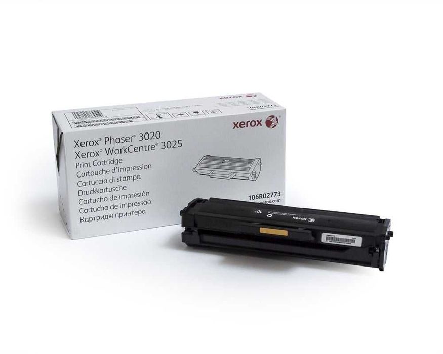 Картридж оригінальний Xerox 3020 / 3025 Black (пустий)