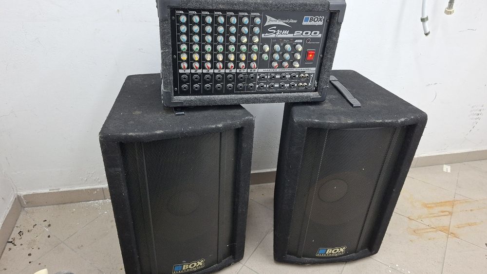 Box Electronics, SPM-200.  Zestaw