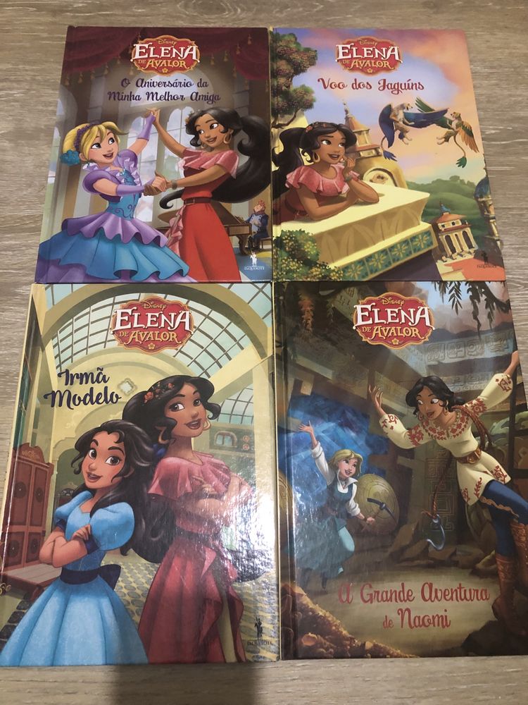 Livros infantis Elena de Avalor