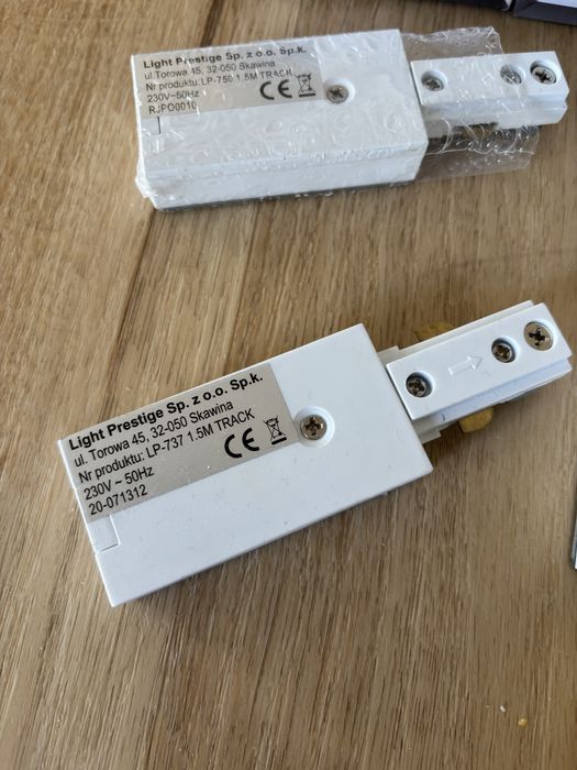 Light Prestige Snow LP-731/1R WH 3x spot biały GU10 + 5x zasilanie