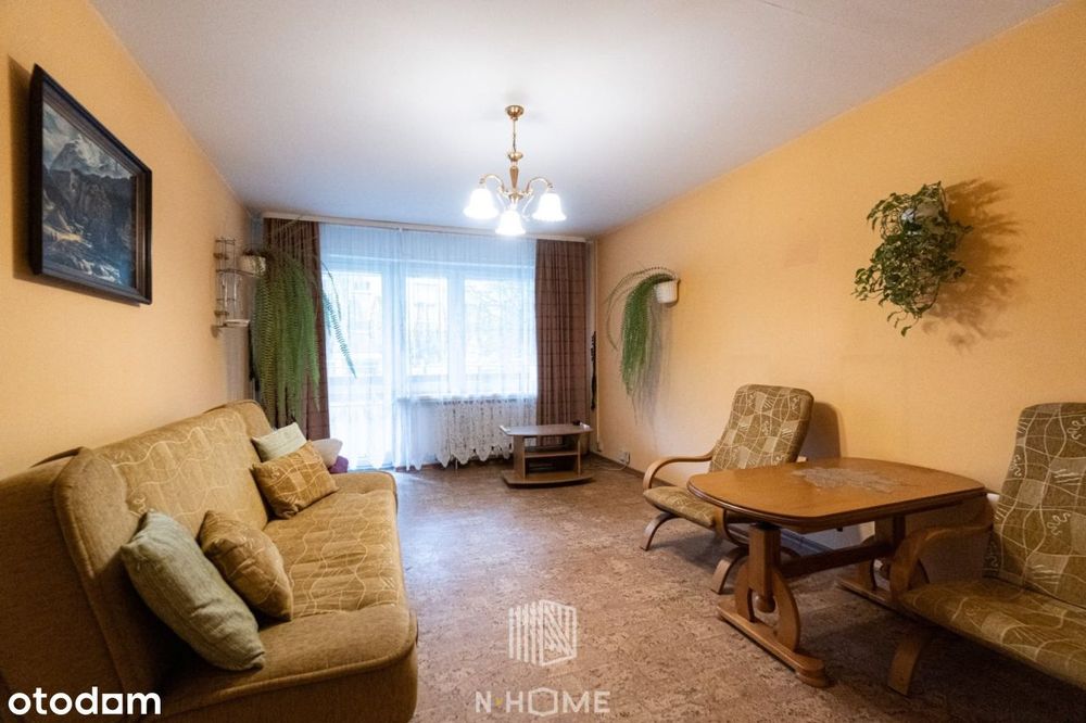 2 pokoje/osobna kuchnia/balkon/parter