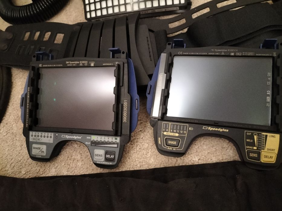 Mascra soldar 3M speedglass 9110