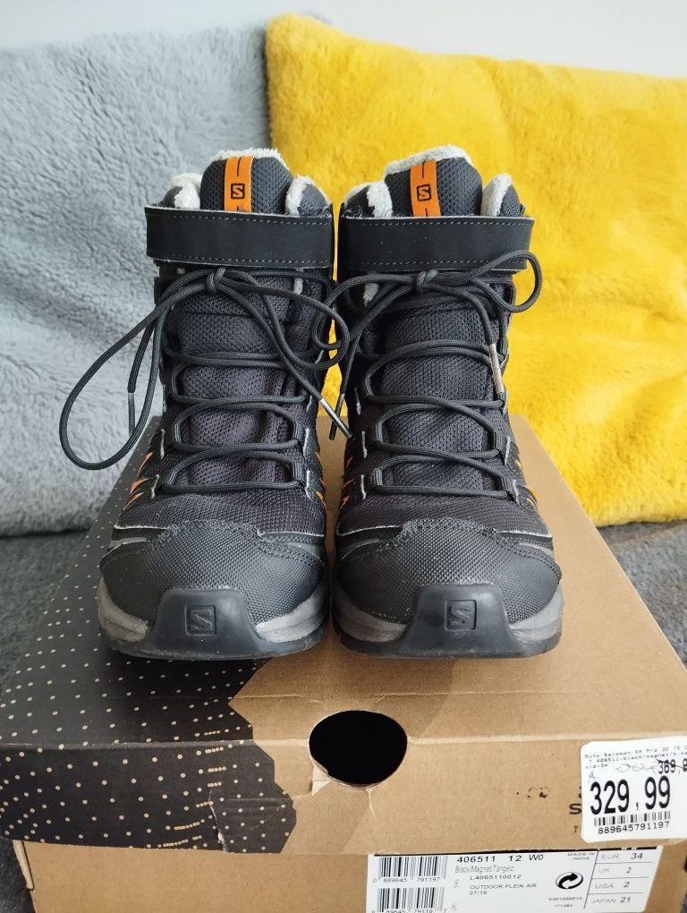 Salomon xa pro 3d winter buty zimowe r 34