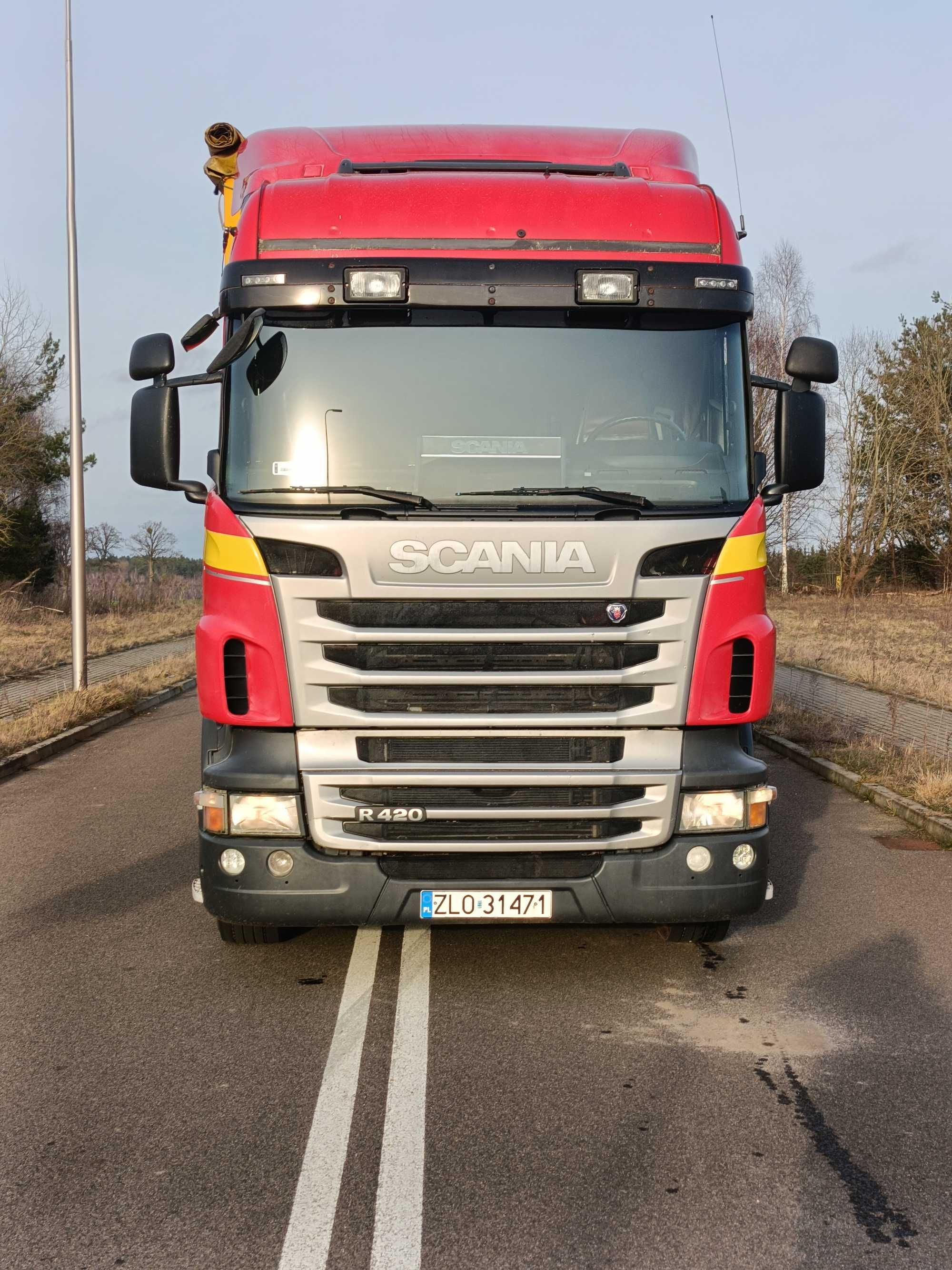SCANIA r420 4x2 2010r  MANUAL