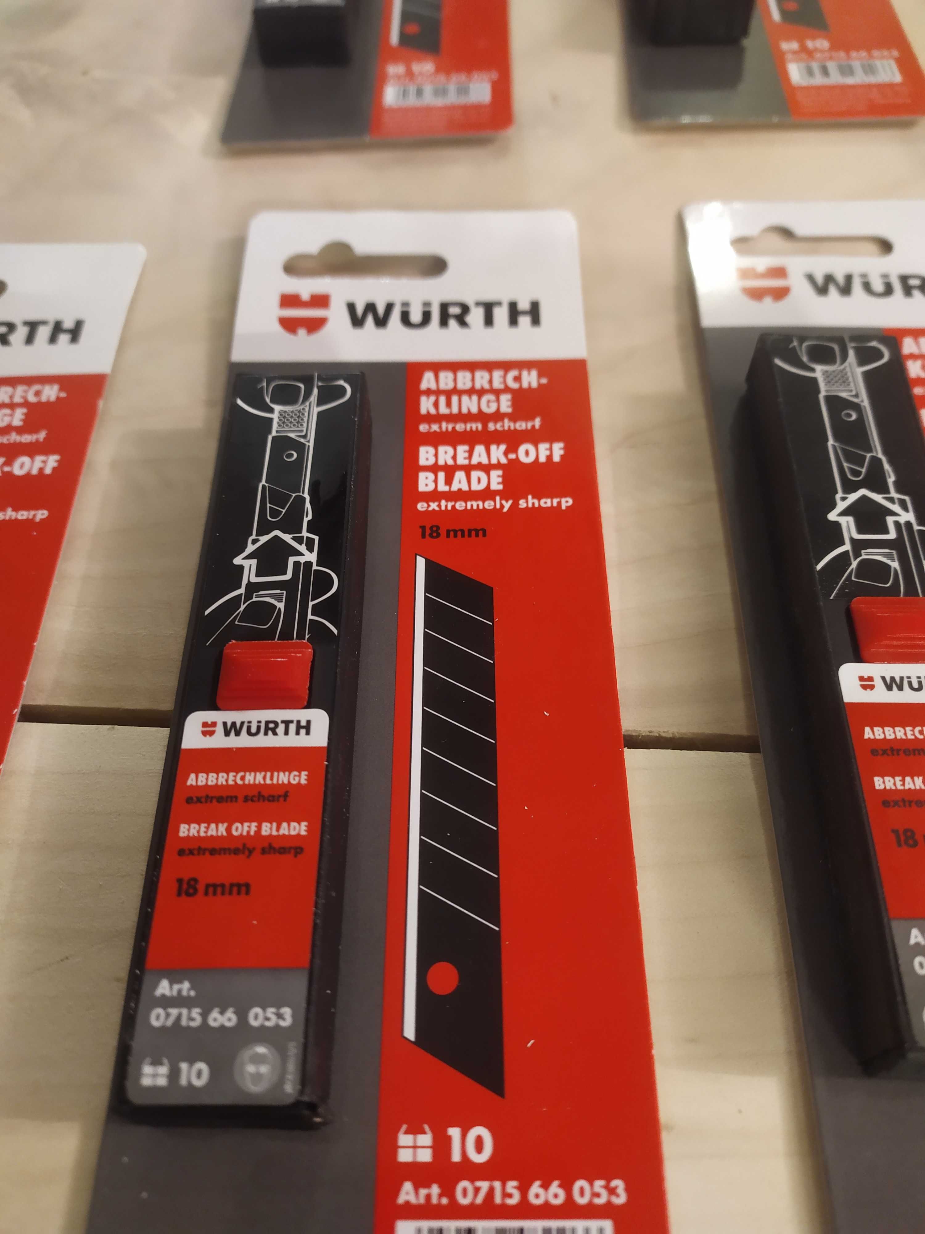 Nożyki wurth,czarne mega mocne