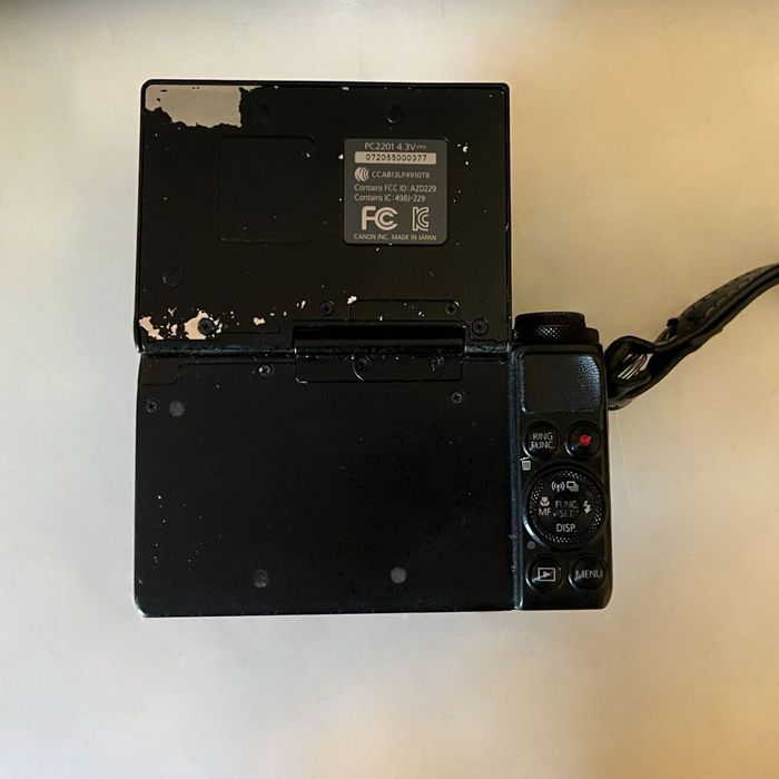 Canon G7X mark I