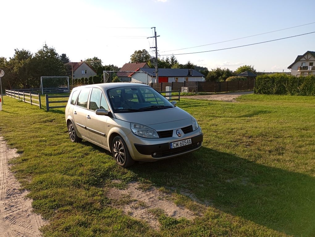 Renault Grand Scenic 2 2.0 16v  LPG klimatyzacja, 7 osób