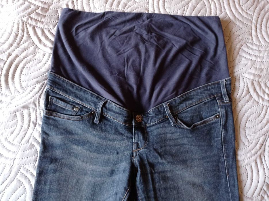 Spodnie ciążowe jeansy M/L