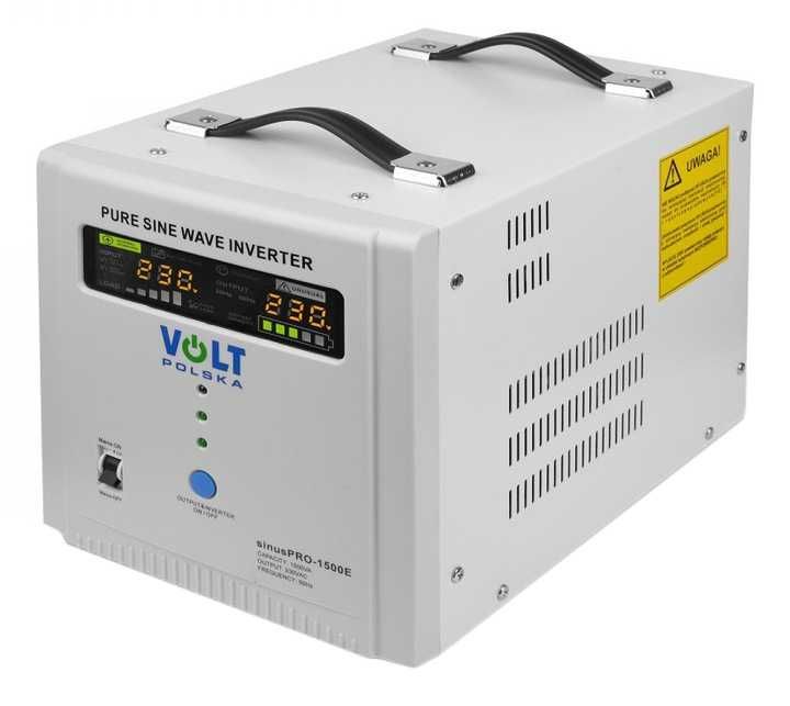 Zasilacz Volt Sinus Pro 1500E 1500VA/1000W + aku żelowy VPRO12V/110A