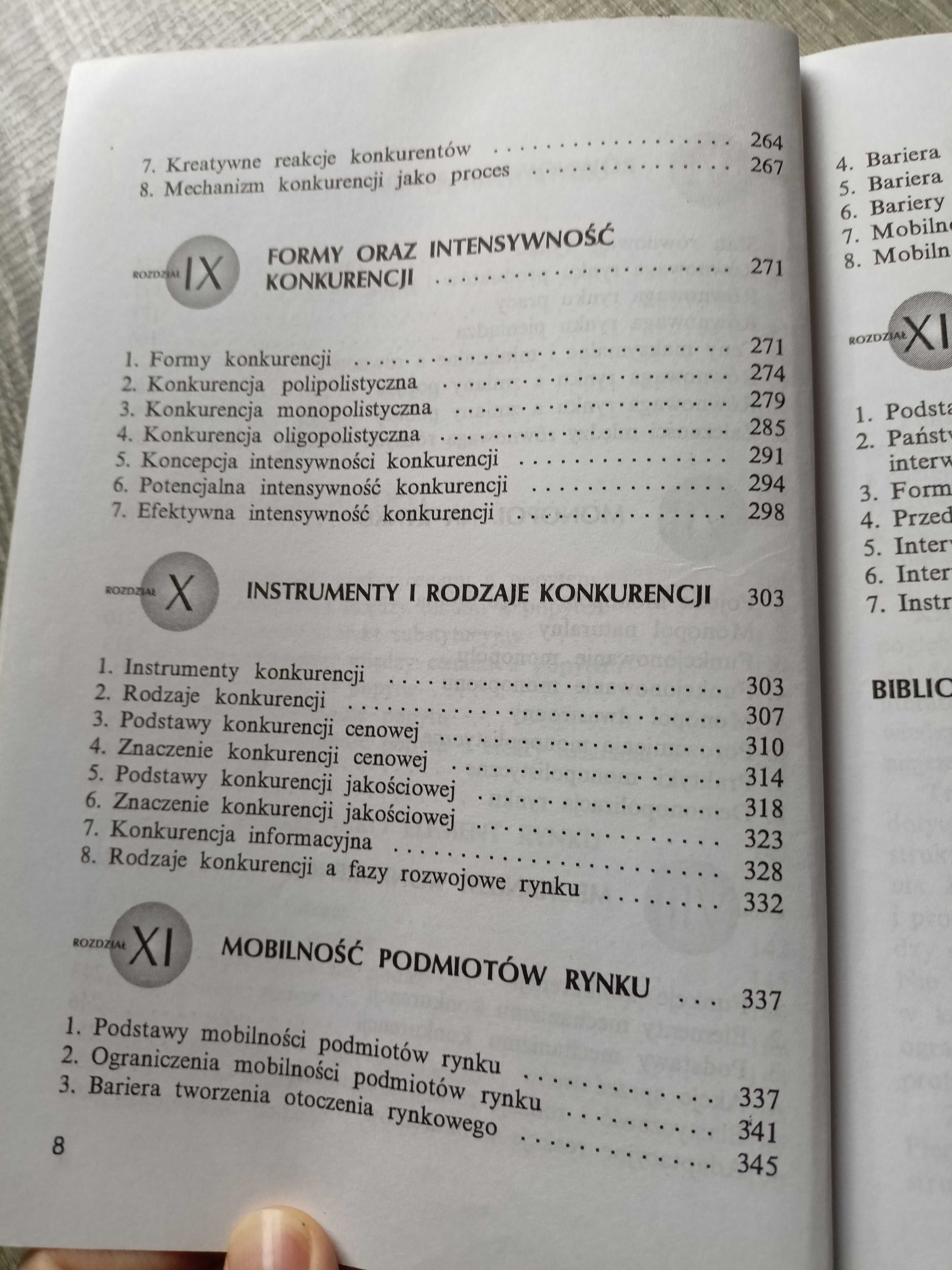 Książka funkcjonowanie rynku Wojciech Wrzosek