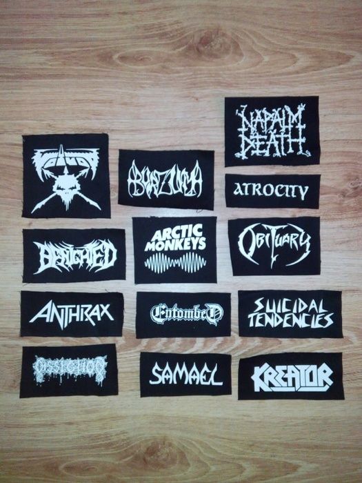 Patches em Sarja de 180g - Para cozer em roupa.