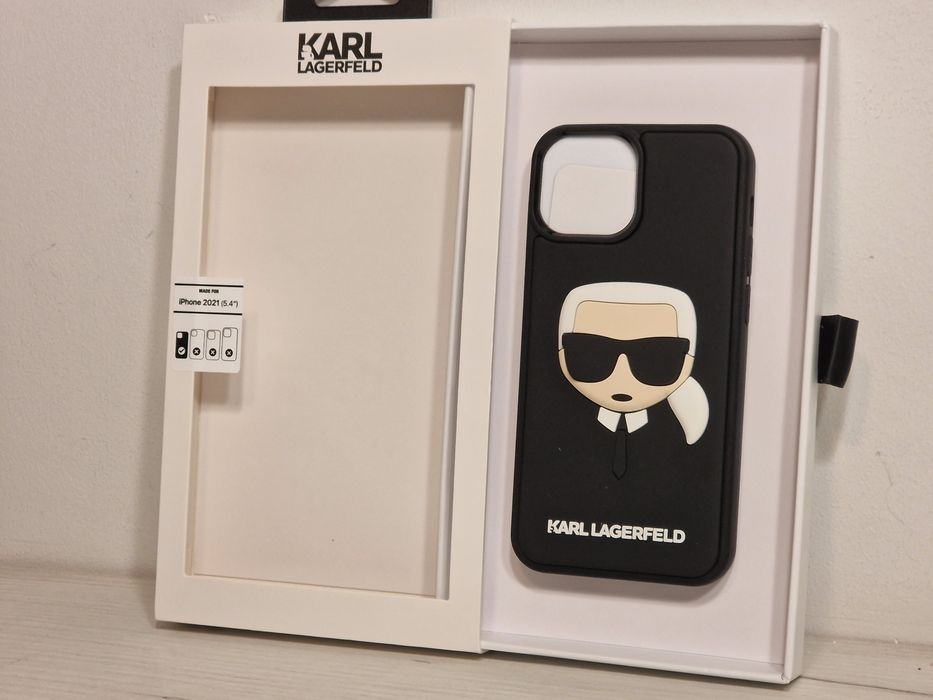 Etui KARL LAGERFELD 3D Rubber Head hardcase Iphone 13 Mini Oryginalny