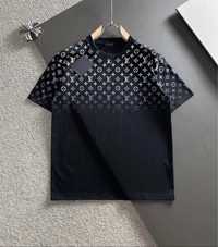 Czarna koszulka Louis Vuitton