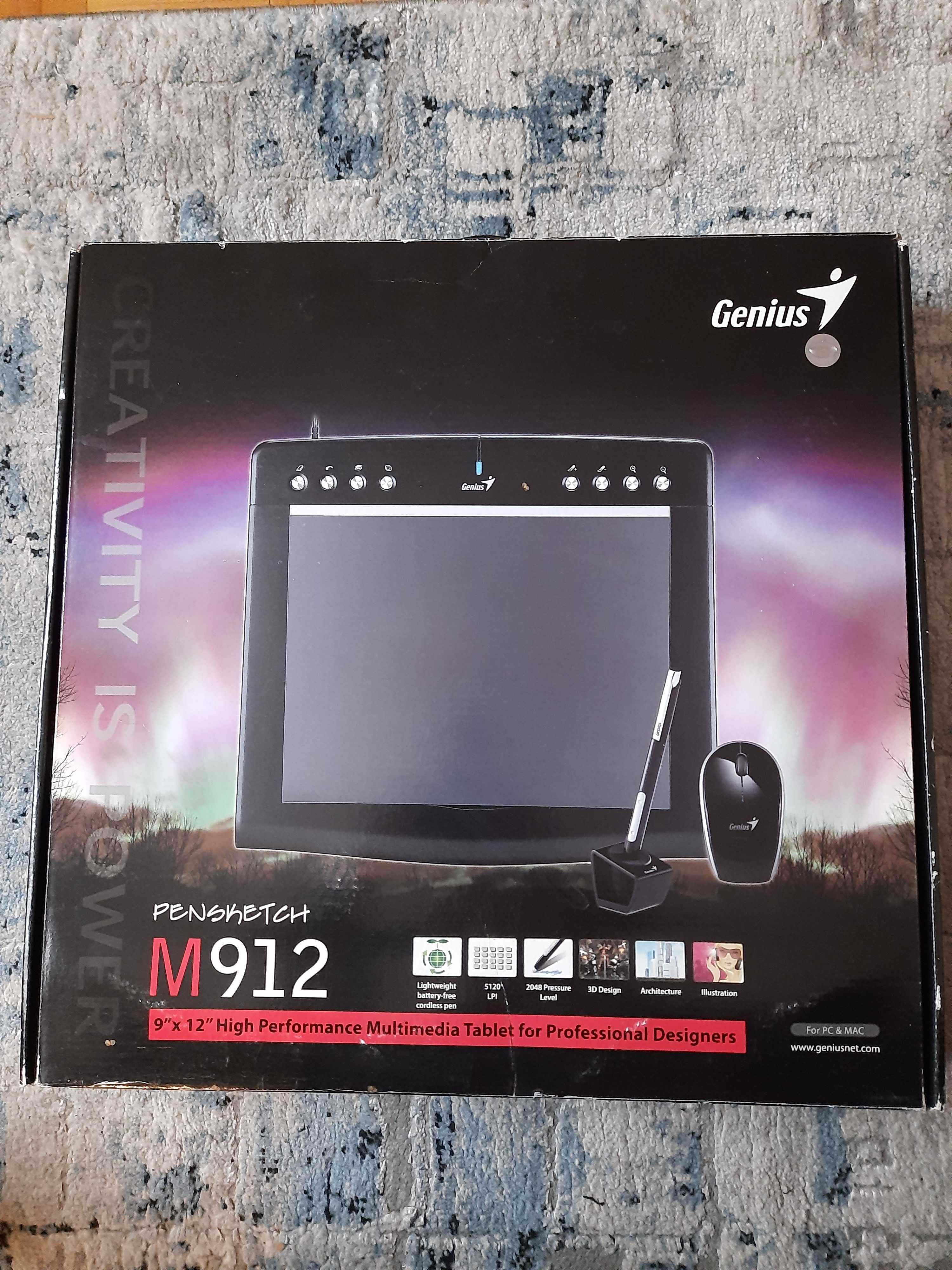Sprzedam tablet graficzny GENIUS M912