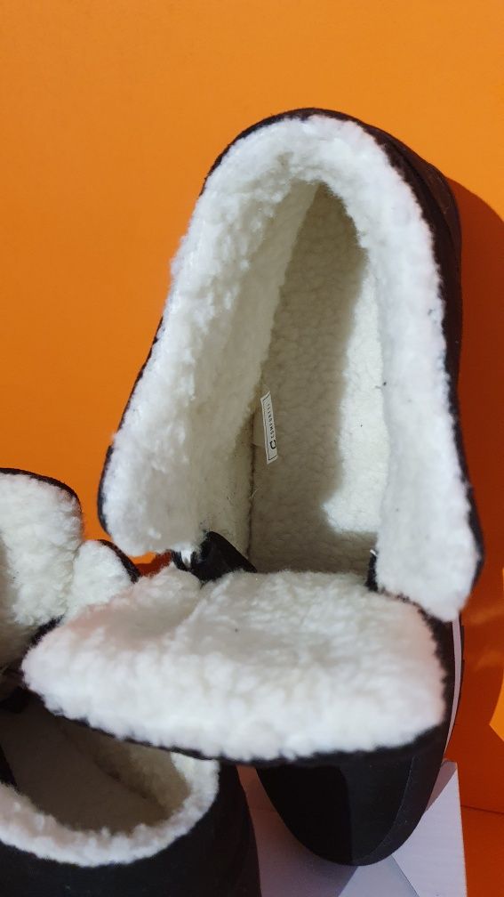 Śniegowce nowe markowe kolor czarny Rozmiar 44  wkładka 27.5-28 cm