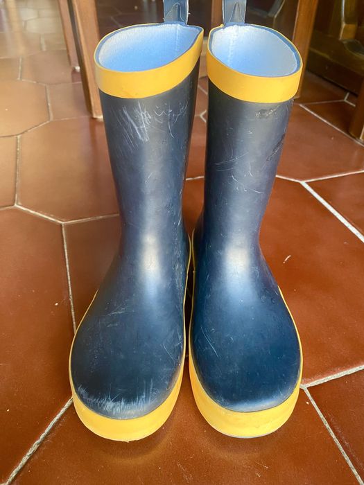 Botas Galochas criança tamanho 28