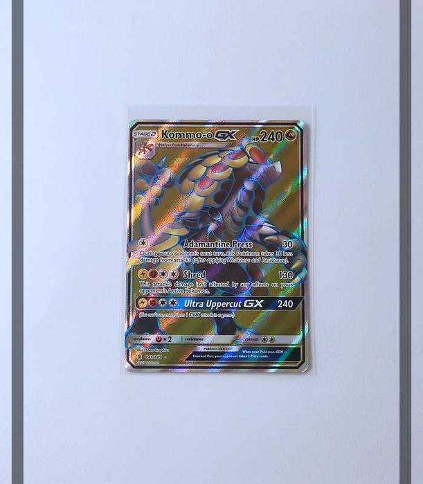 Kommo-o Gx 141/145 GRI Pokemon ENG-NM