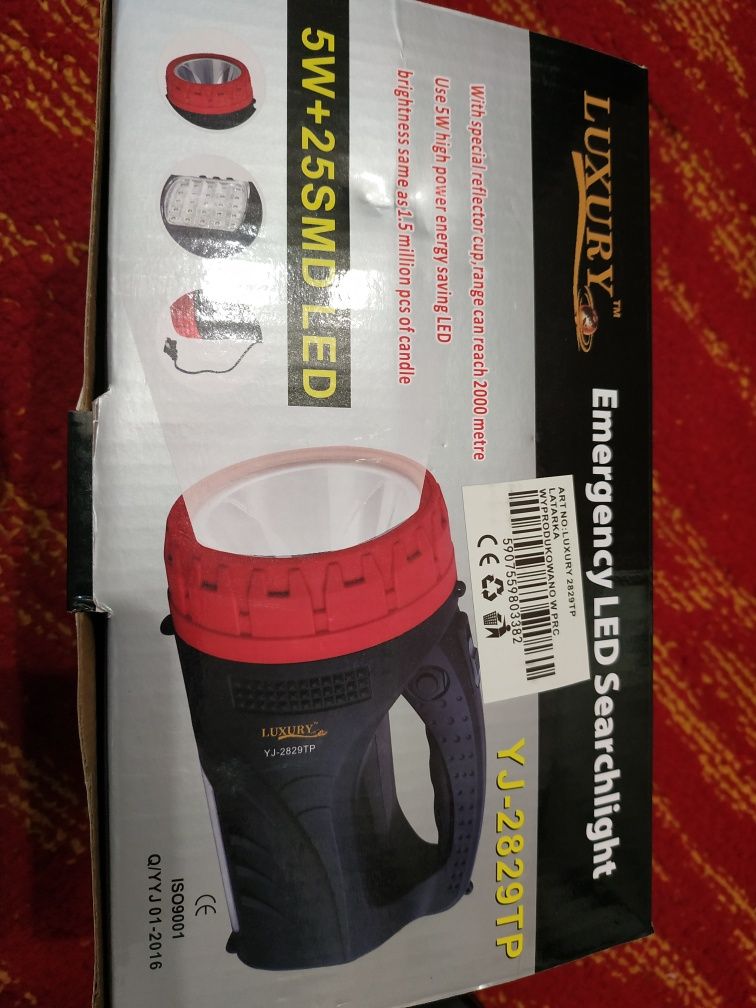 Ліхтарик 5w+25SMD LED Emergency LED Searchight