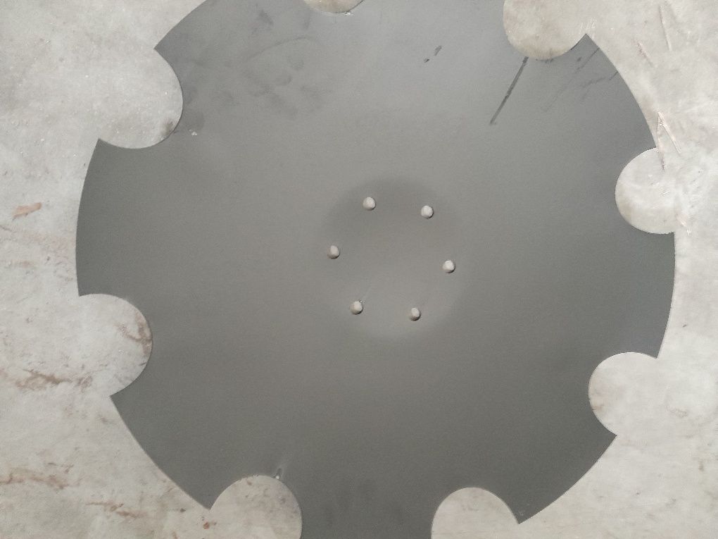 Talerz brony uzębiony 460x5mm 6otw Lemken Heliodor STAL BOROWA