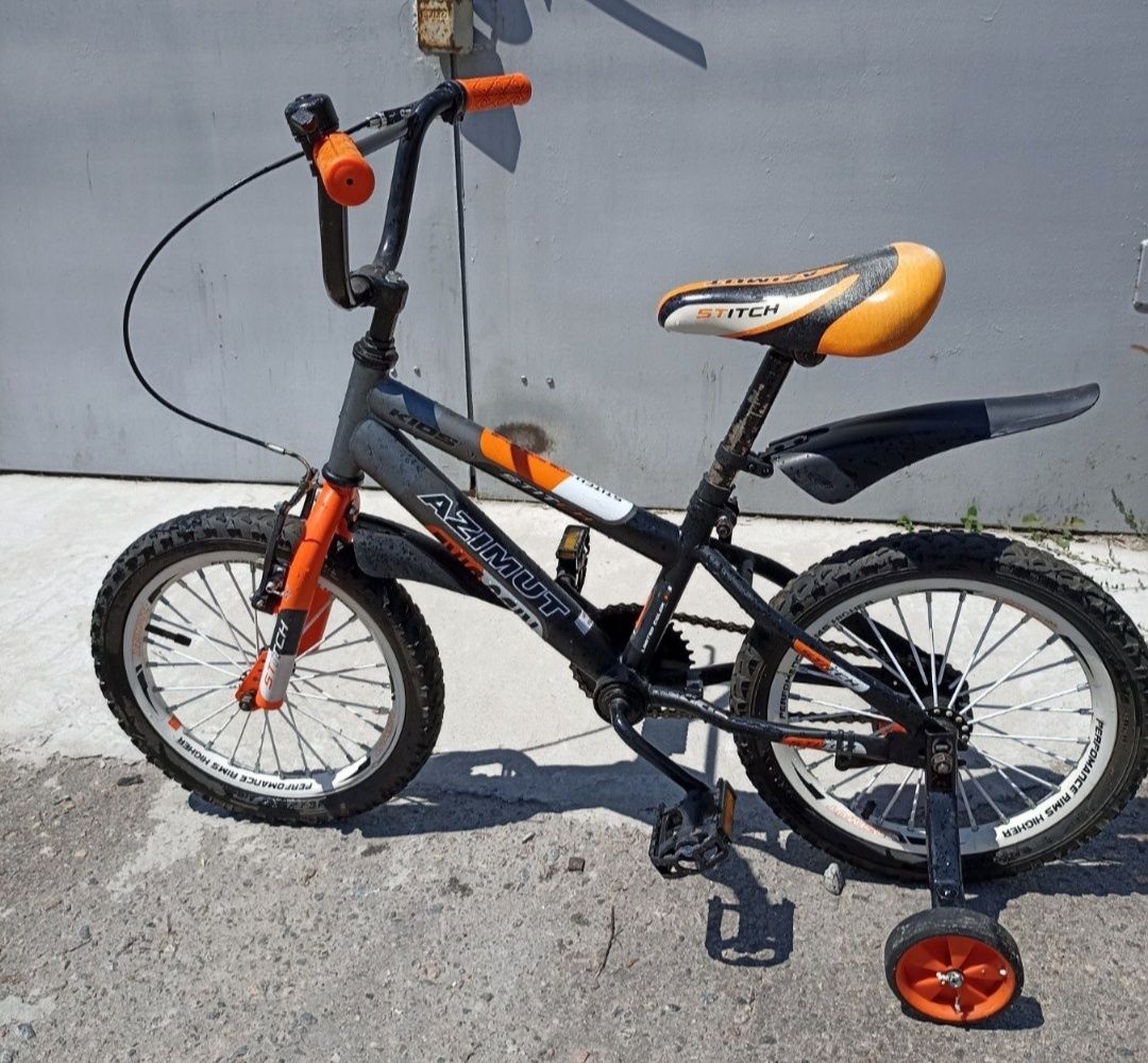Велосипед дитячий, колеса 16 дюймів