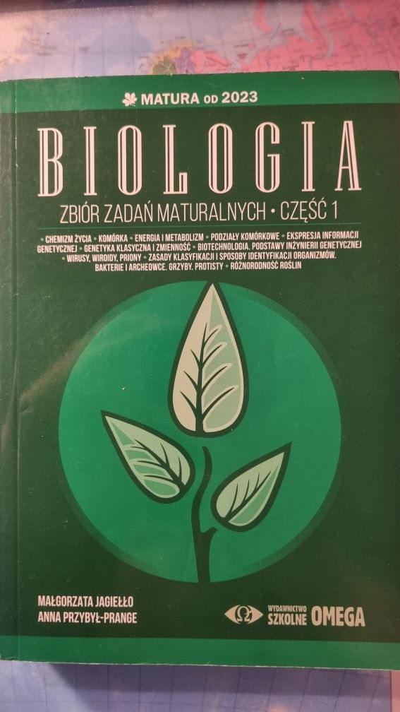 Biologia zbiór zadań maturalnych cz. 1 wyd. OMEGA