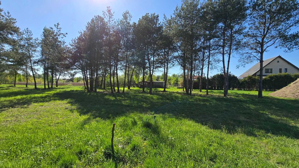 Działka budowlana Chrośla 1018 m2, gm. Dębe Wielkie ,Miejscowy P.Z.P.