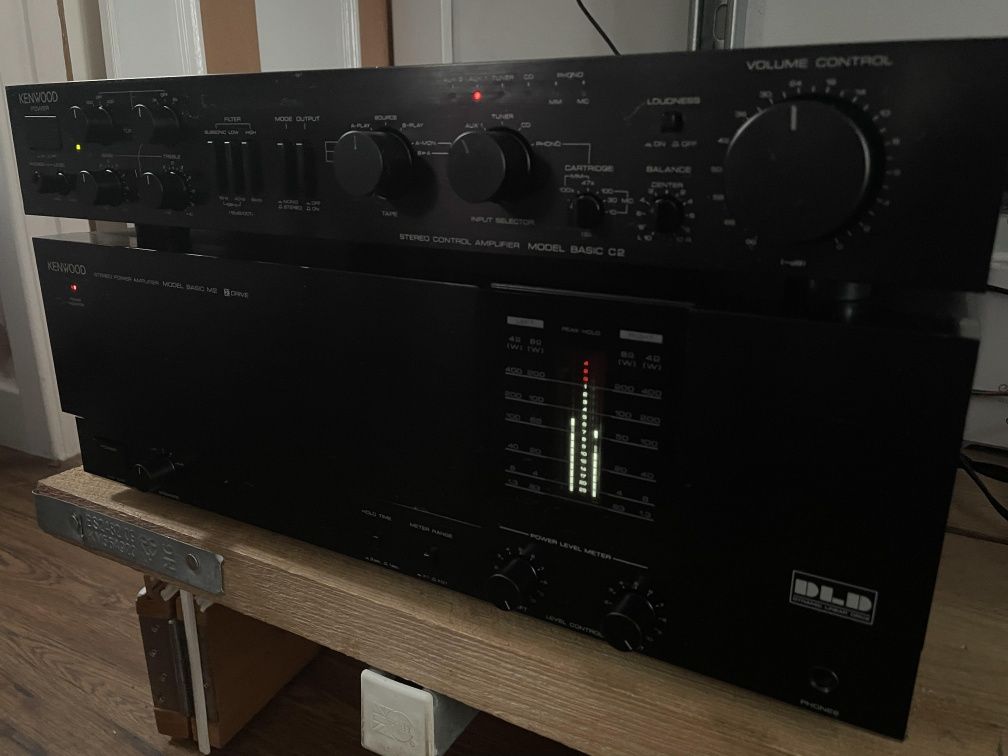 Kenwood Basic M2 przedwzmacniacz C2 preamp końcówka mocy