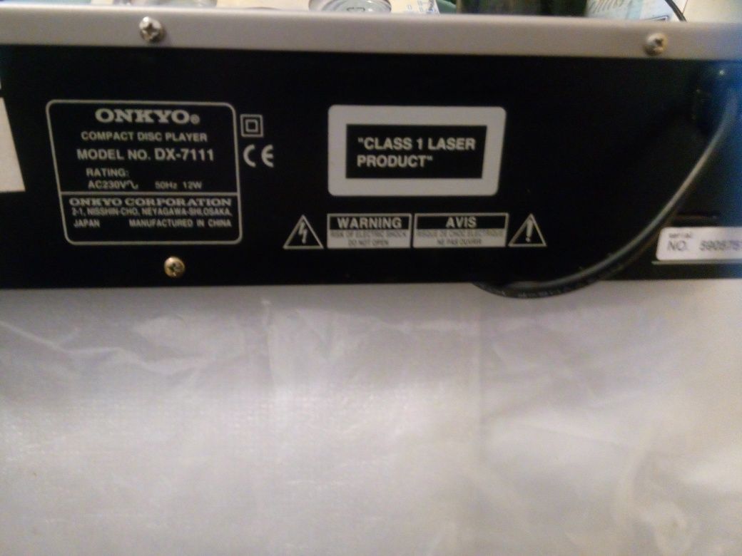 Onkyo Compact disc player DX711 Onkyo