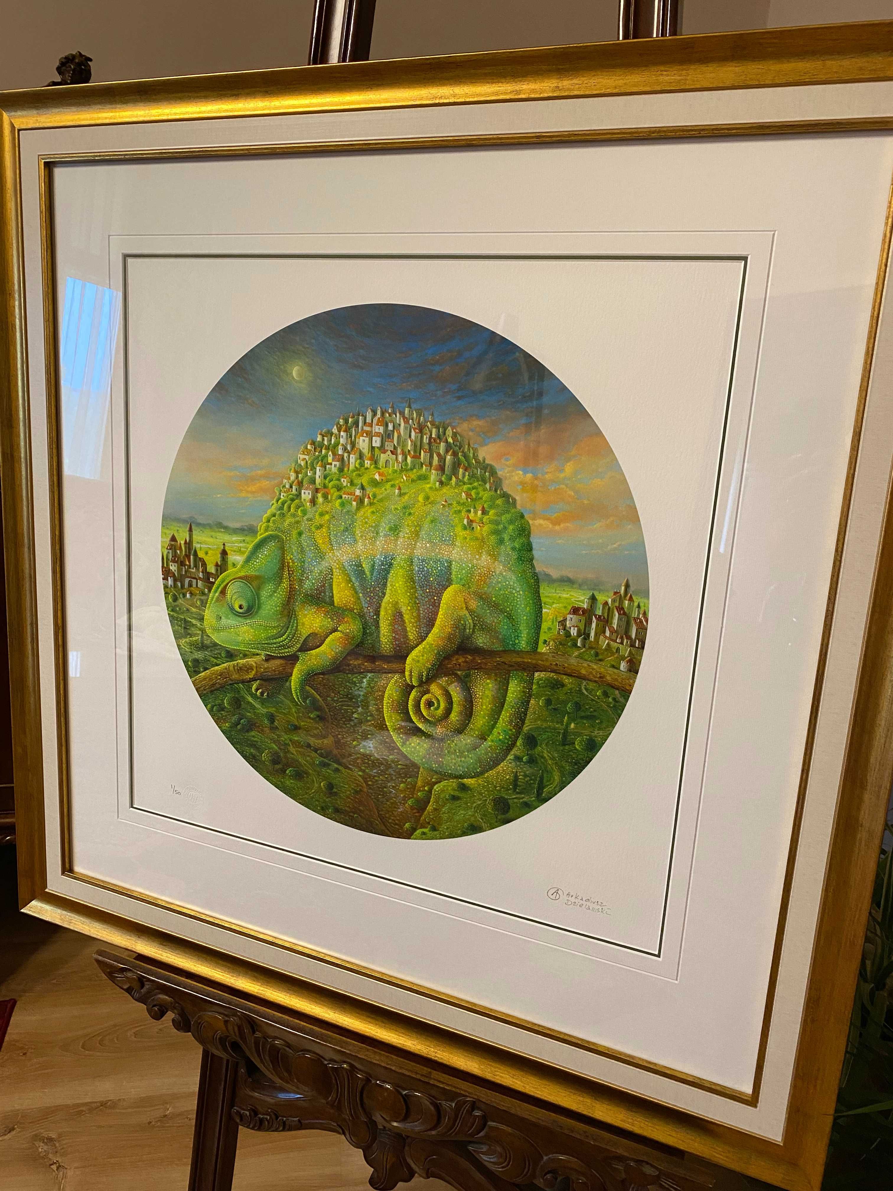 Arkadiusz Dzielawski - Giclée + piękna oprawa !!!
