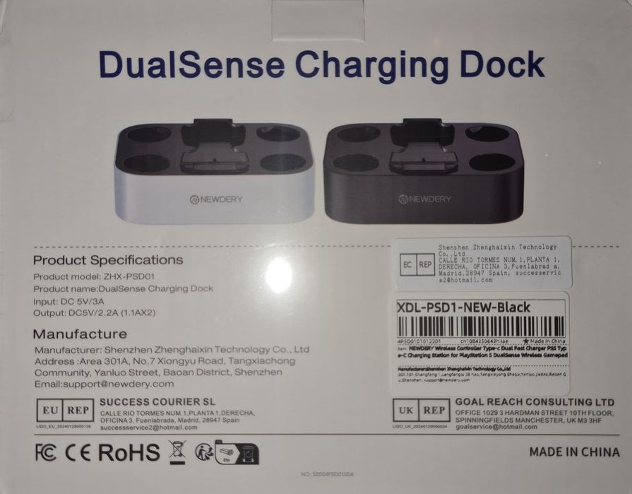 Dualsense charging Dock зарядна станція