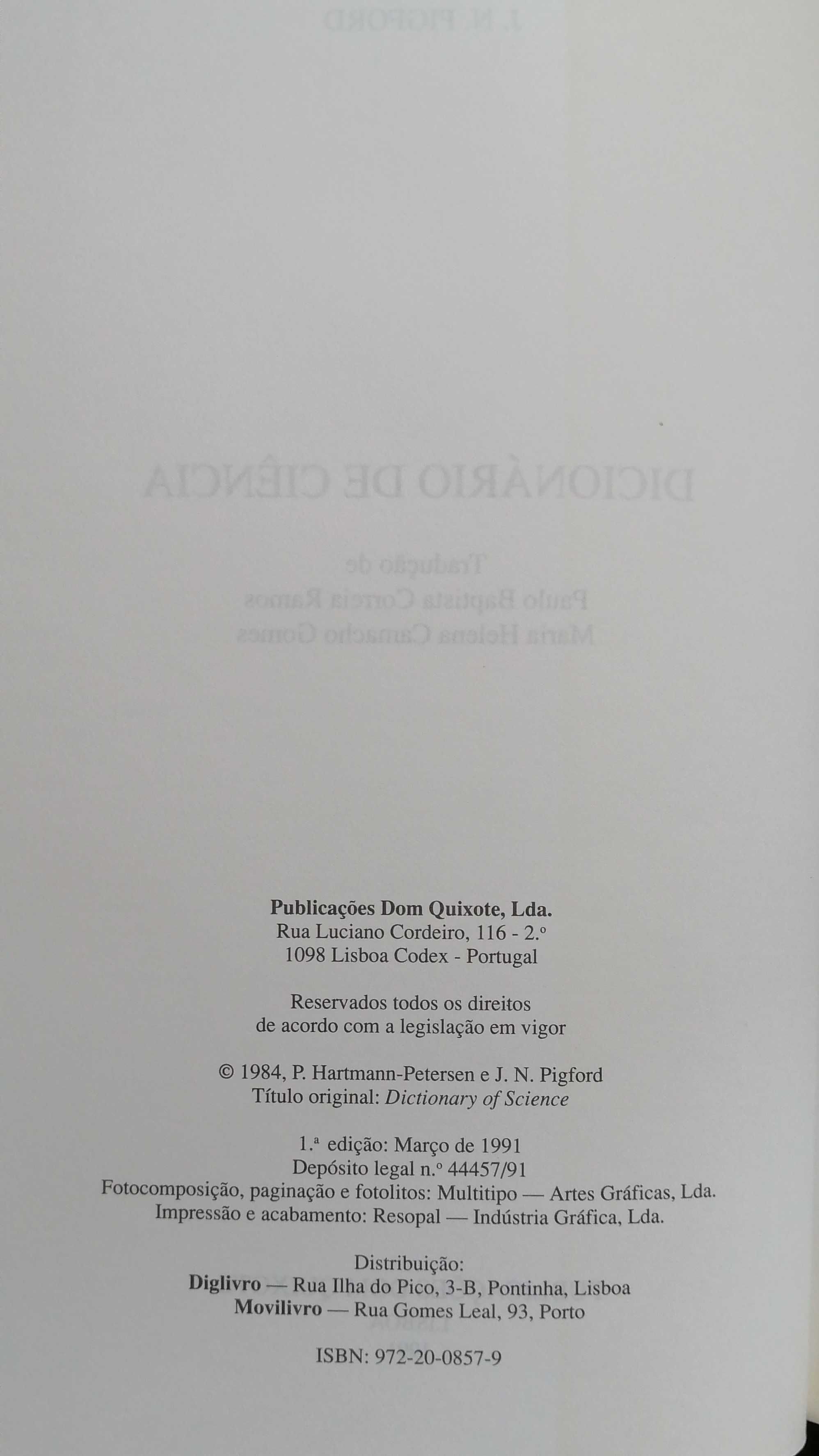 Livros cientificos